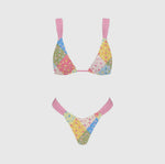 Load image into Gallery viewer, FIFI BOTTOMS - MULTI STITCH/VANILLA

