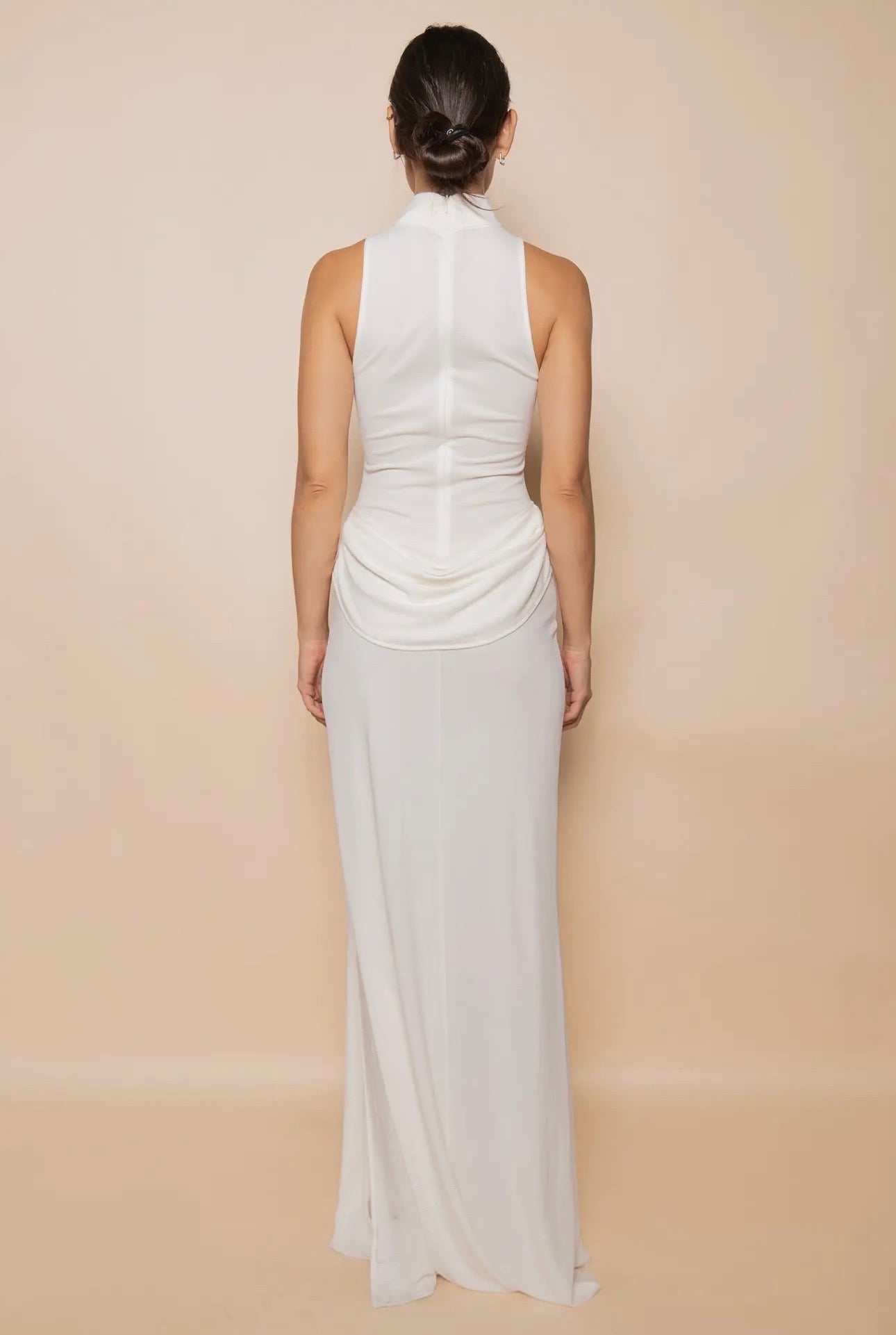 SOLENNE DRESS IVORY - Sophie The Label