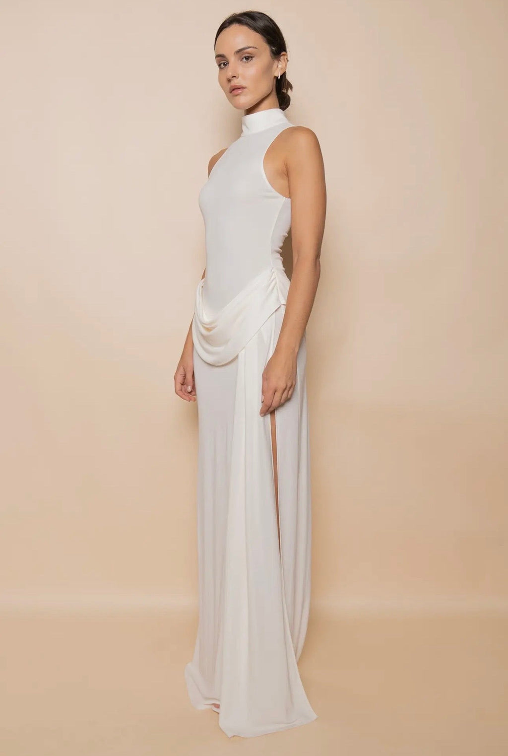SOLENNE DRESS IVORY - Sophie The Label