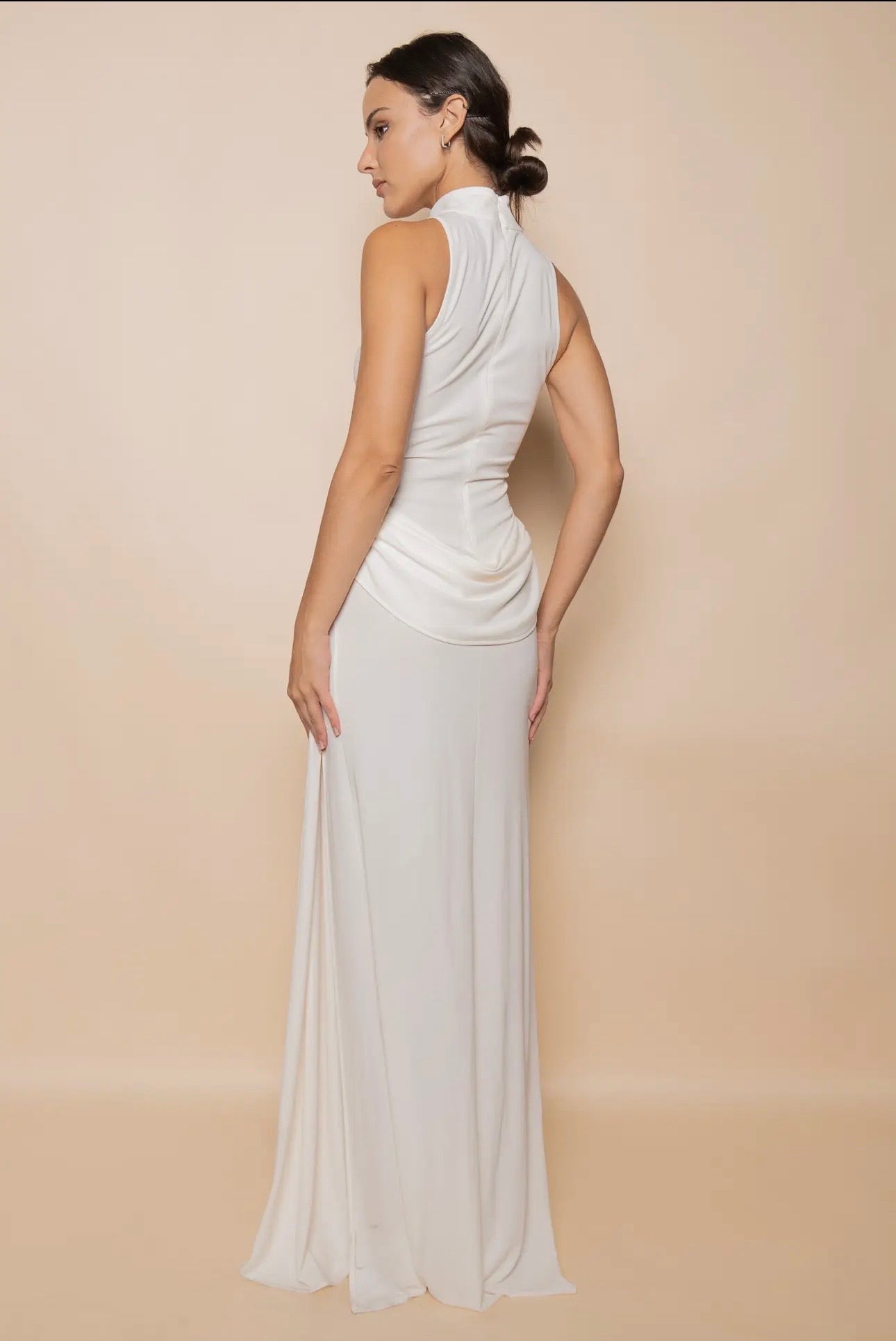 SOLENNE DRESS IVORY - Sophie The Label