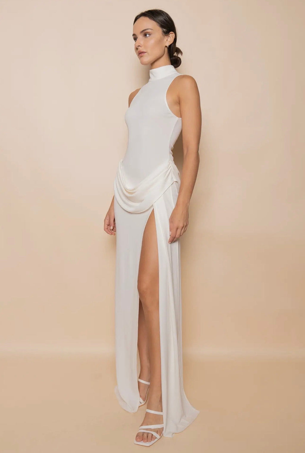 SOLENNE DRESS IVORY - Sophie The Label