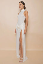 SOLENNE DRESS IVORY - Sophie The Label