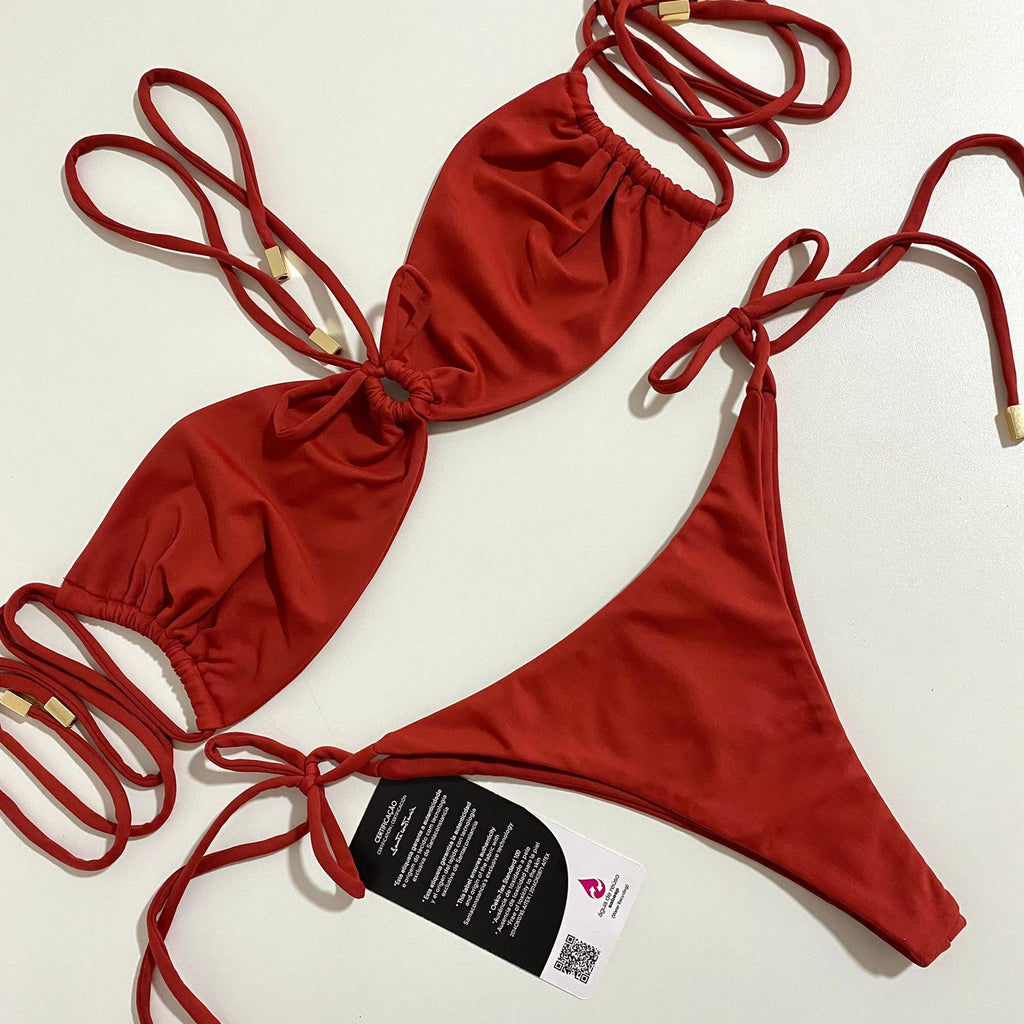 RHODE BIKINI RED - Sophie The Label